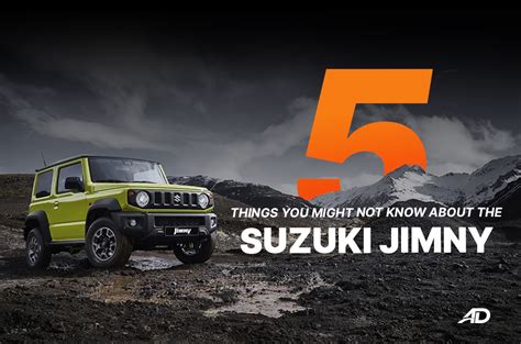 5 things you might not know about the Suzuki Jimny.